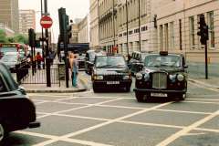 Fairway and Metrocab at Paddington Station